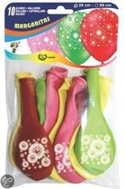 Ballonnen met bloemen print