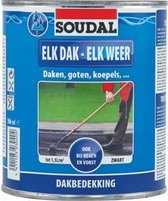 Soudal dakbedekking 'Elk Dak Elk Weer' grijs 750 ml