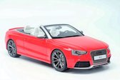 GT Spirit Audi RS5 Cabrio 2012 Rood 1:18