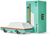 Candycars - Houten Design Speelgoedauto - Teal Wagon