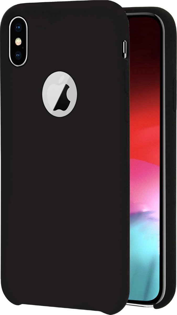Azuri rubber cover - Zwart - Voor Apple iPhone Xs Max & Apple iPhone 11 Pro Max