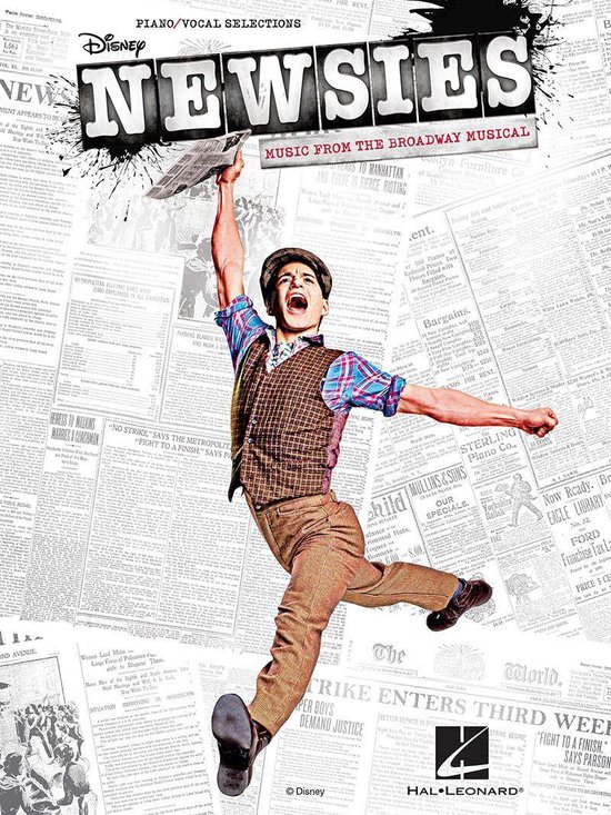 Newsies Songbook - cover
