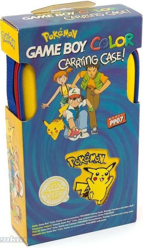 Gameboy color carrying case Pokémon PP07 | bol.com