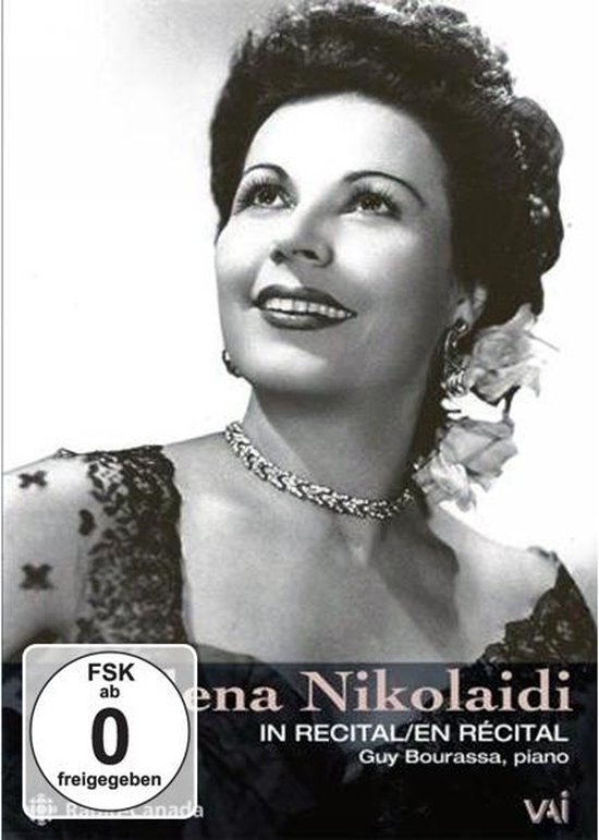 Cover van de film 'Elena Nikolaidi In Recita'