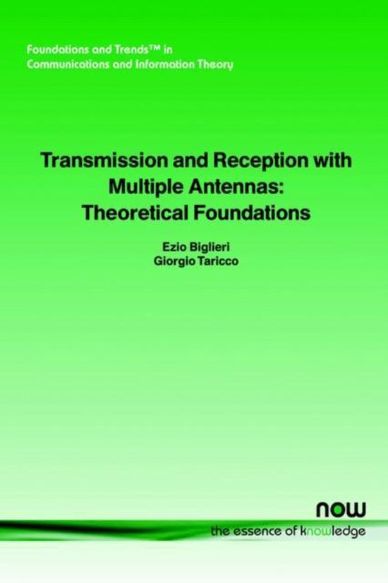 Transmission and Reception with Multiple Antennas 9781933019017 Ezio Biglieri Boeken