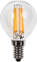 E14 LED lamp filament globe 4W 2700K