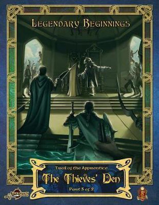 Trail of the Apprentice (5e)-The Thieves' Den (5E) - cover