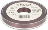 SATIN LUXE [ SATIJN LINT ] 10MM 25M - 0456 D. PAARS.