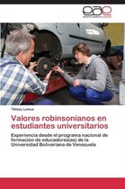 Valores Robinsonianos En Estudiantes Universitarios