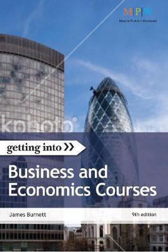 Getting Into Business And Economics Courses - cover