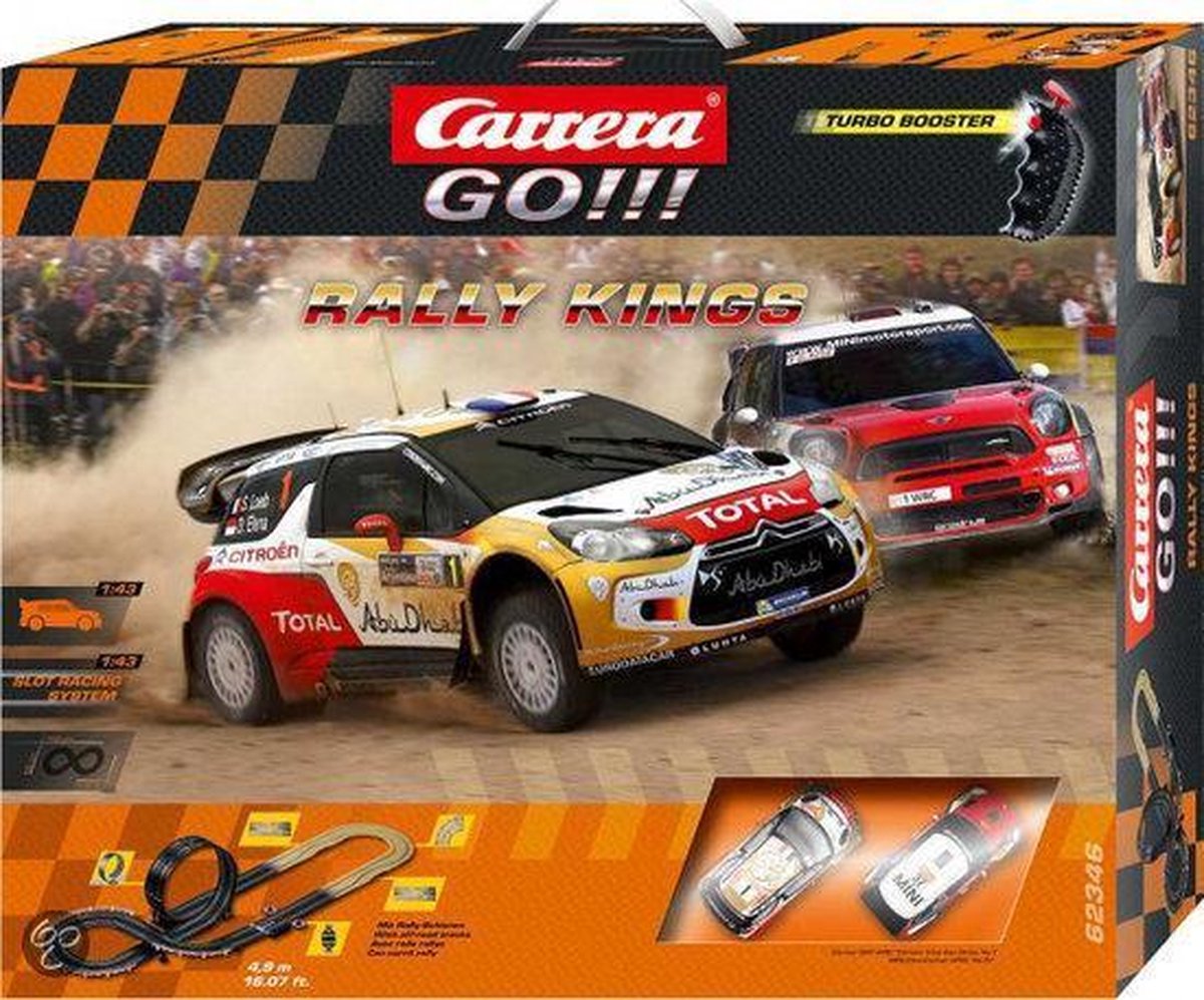 Carrera GO!!! Rally Kings - Racebaan 