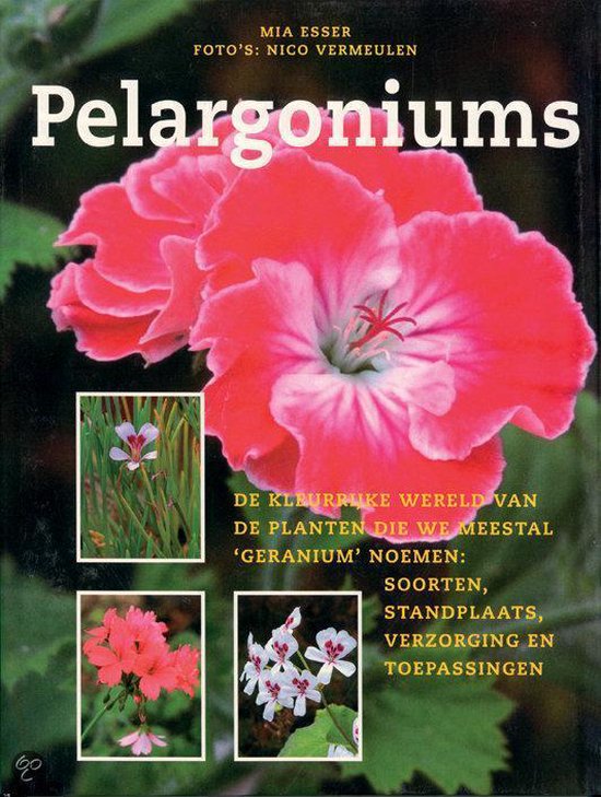 Cover van het boek 'Pelargoniums'