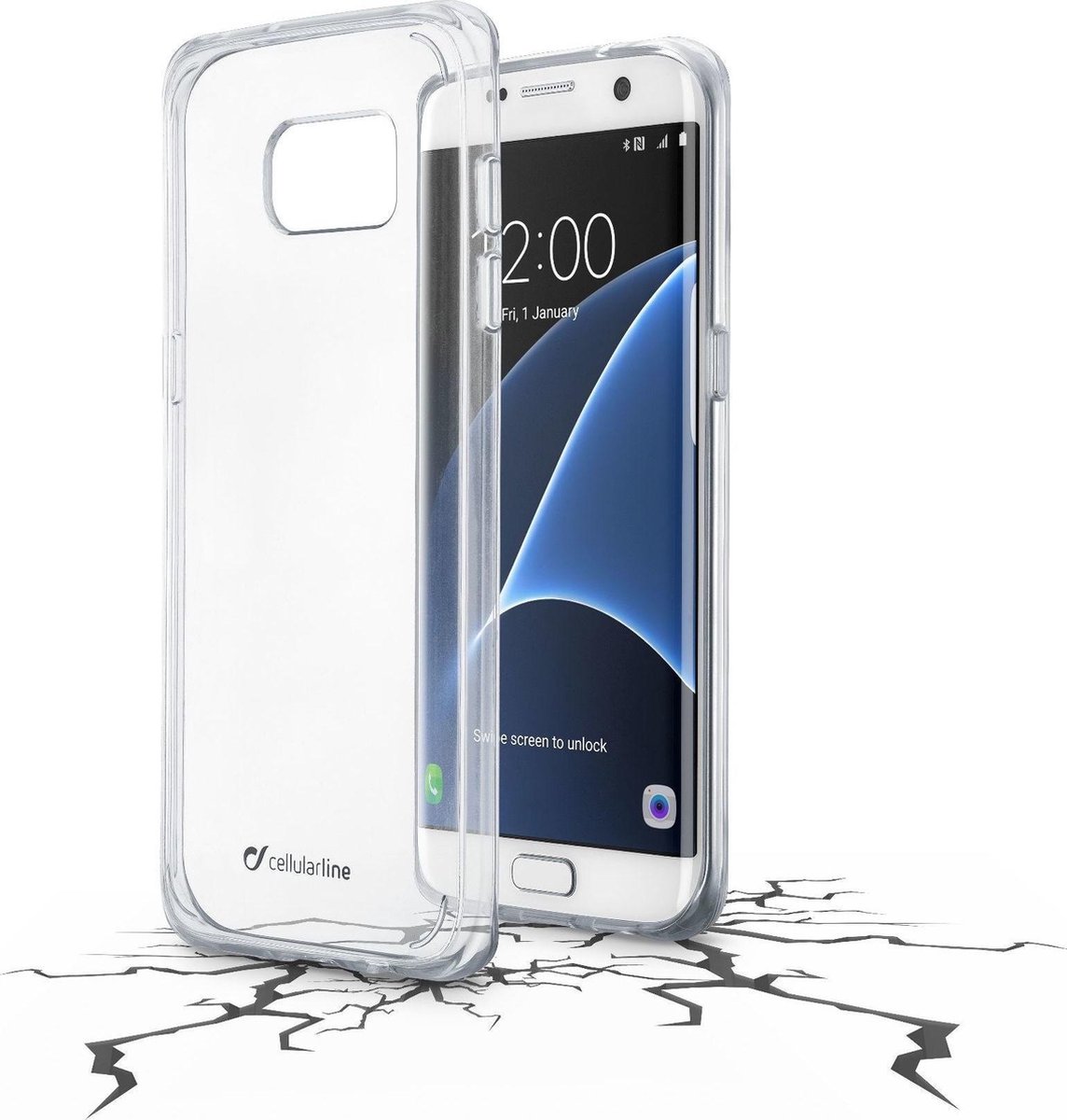 Samsung back cover Clear Duo transparent