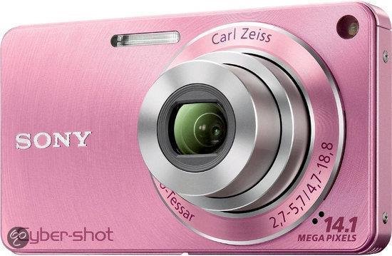 Sony Cybershot DSC-W350 - Roze Camera | bol