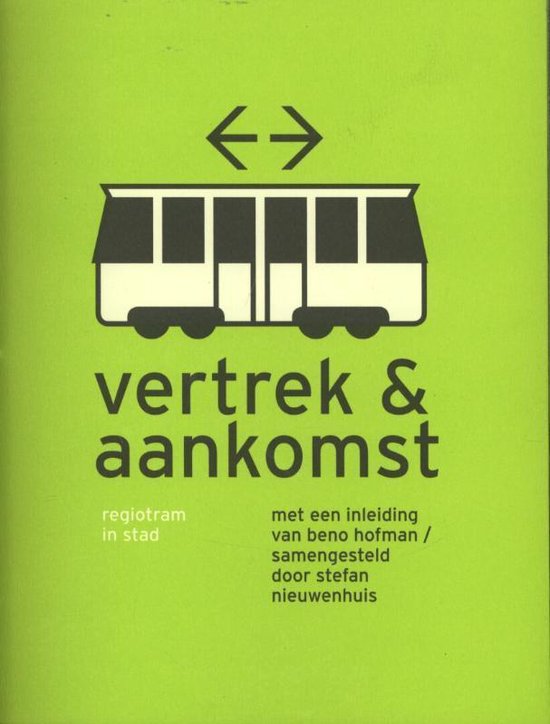Cover van het boek 'vertrek en aankomst'
