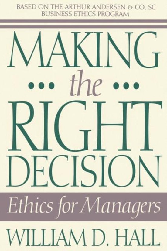Making the Right Decision - cover