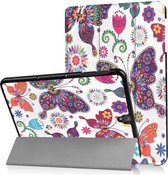 Samsung Galaxy Tab S3 smart case hoes map vlinders + back cover