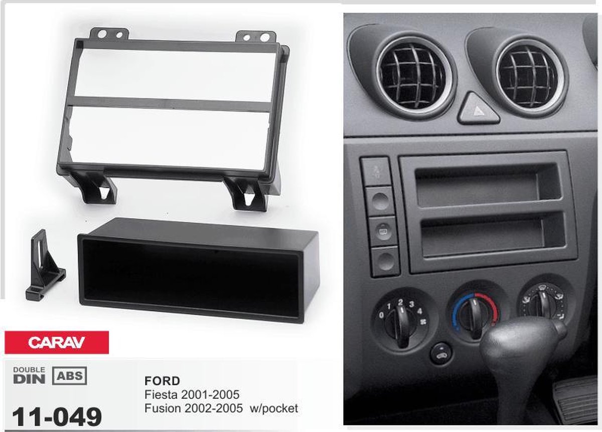 1-DIN frame AUTORADIO Kit FORD Fiesta | bol