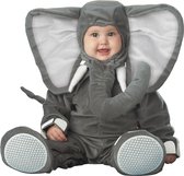 Grijze olifant pak voor baby's - Premium - Verkleedkleding - 86