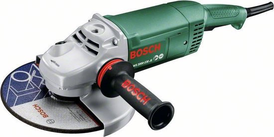 Alternatief voorstel einde Verlating Bosch PWS 2000-230 JE Haakse slijper - 2000 Watt - 230 mm schijfdiameter |  bol.com