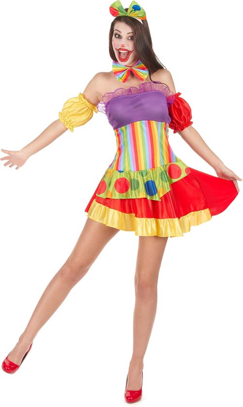 Vegaoo - Clownskostuum voor vrouwen