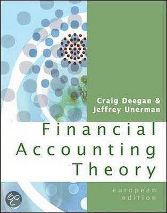 Financial Accounting Theory - cover