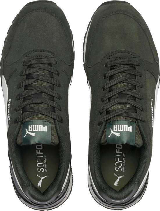 PUMA ST Runner v2 SD Sneakers Unisex Black- Black - Schoenen.nl