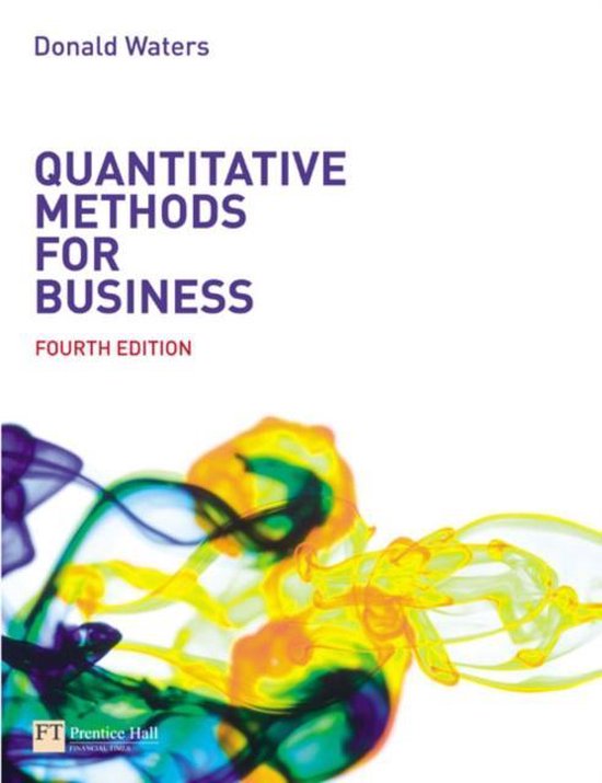 Quantitative Methods for Business - cover