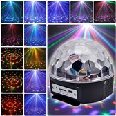 RGB Stage Light LED Crystal Magic Ball met Afstandsbediening en USB Stick ǀ Pride Kings®