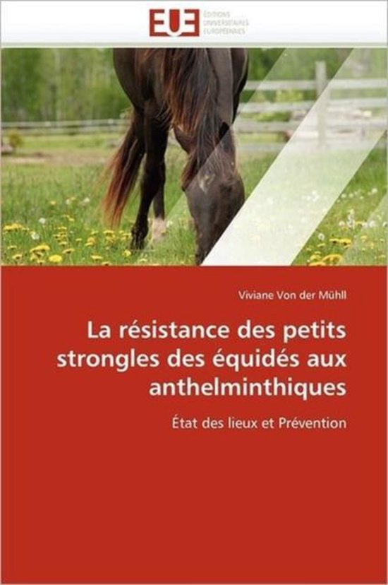 La résistance des petits strongles des équidés aux anthel ... - cover