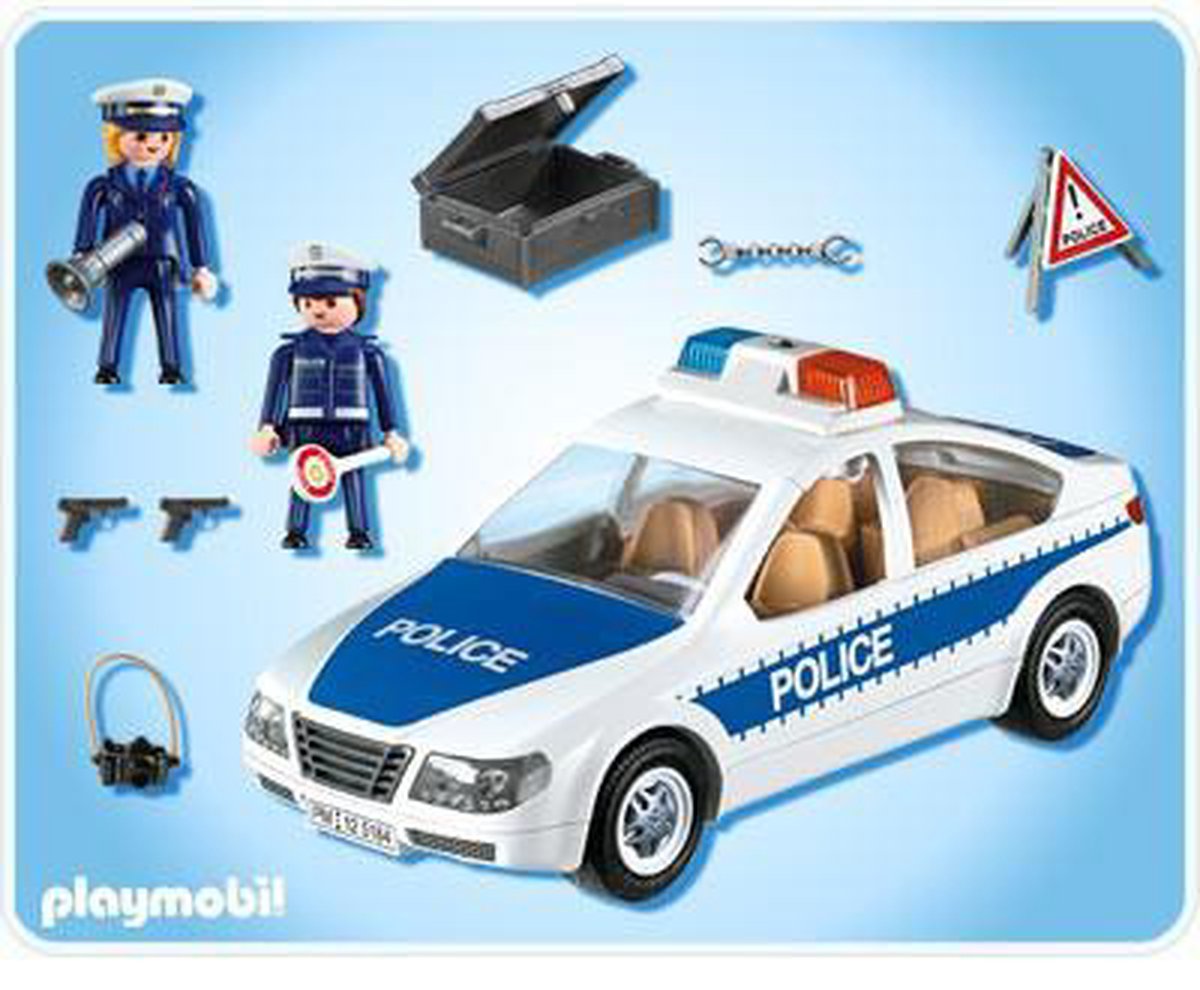 PLAYMOBIL Politiepatrouille met Zwaailicht - 5184 | bol.com