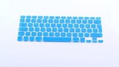 Xssive Siliconen Toetsenbord bescherming cover voor MacBook 13/15/17/Air/Pro/Retina voor modellen t/m 2015 - licht blauw - NL indeling