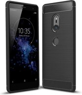 Sony Xperia XZ2 - hoes, cover, case - TPU - Zwart
