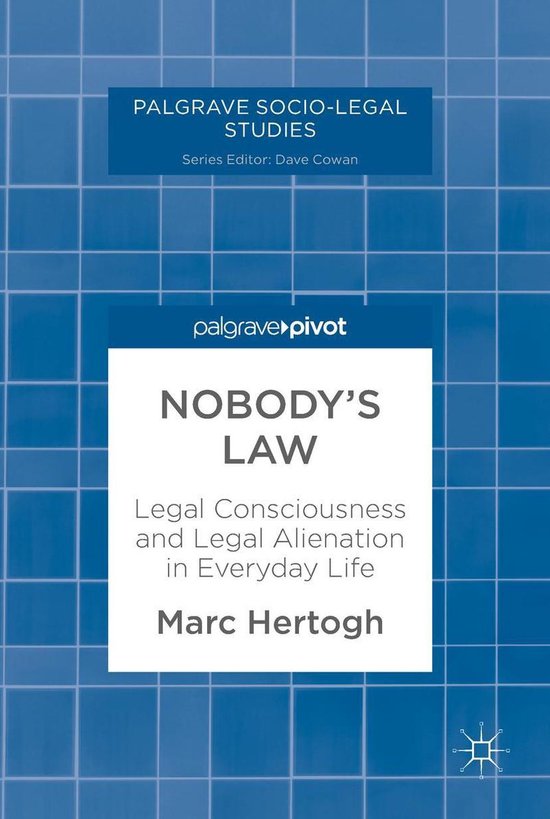 Law and Criminology (R0) - Nobody's Law - cover