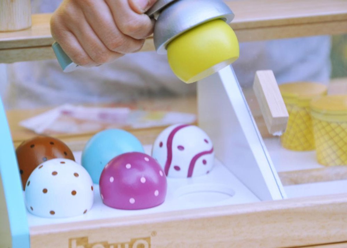 Atoylink Services à Thé à Jouer En Bois Enfant Avec Jouet De Desser Biscuit Accessoires De Cuisine En Bois Jeux Dimitation Amz