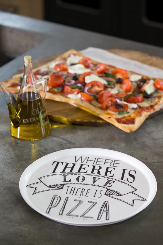 aanklager Eerder dubbel Rivièra Maison Love Pizza Plate - Pizzabord - Ø 30,5 cm | bol.com
