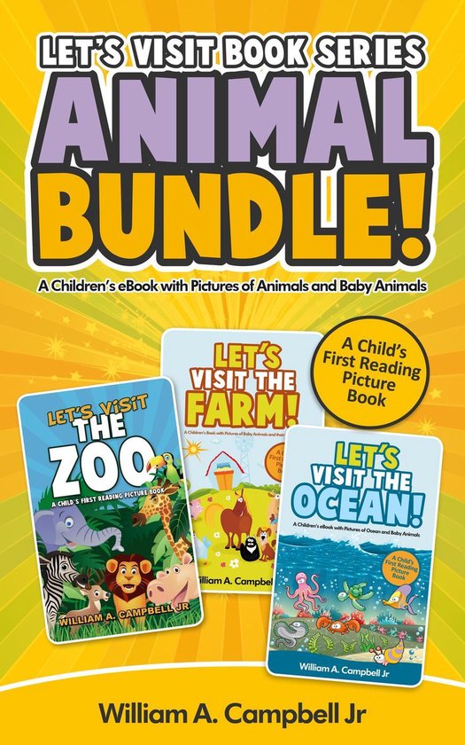 Let's Visit Series 4 Let's Visit Book Series Animal Bundle (ebook