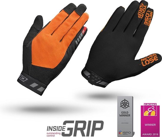 GripGrab Vertical InsideGrip� Full Finger Glove Fietshandschoenen Unisex