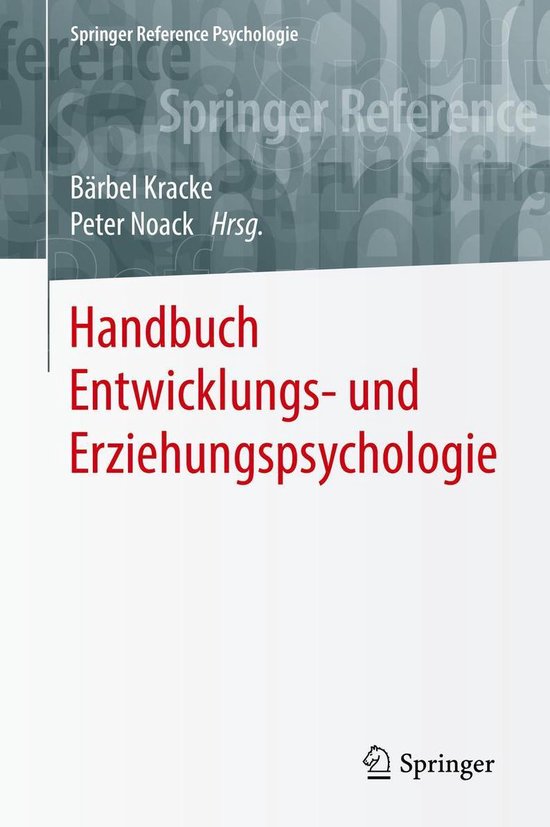 Springer Reference Psychologie - Handbuch Entwicklungs- und  ... - cover