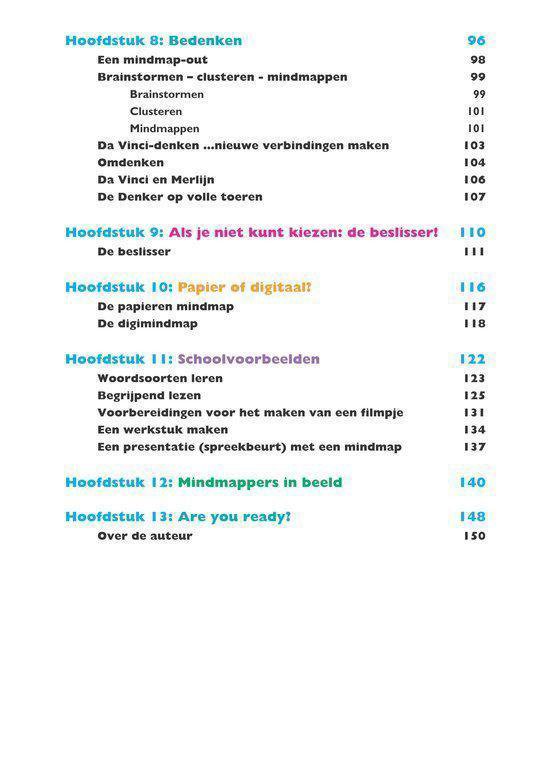 Voor Kids  -   Leer mindmappen voor kids