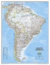 Poster South America Classic - National Geographic - 91 x 177 cm