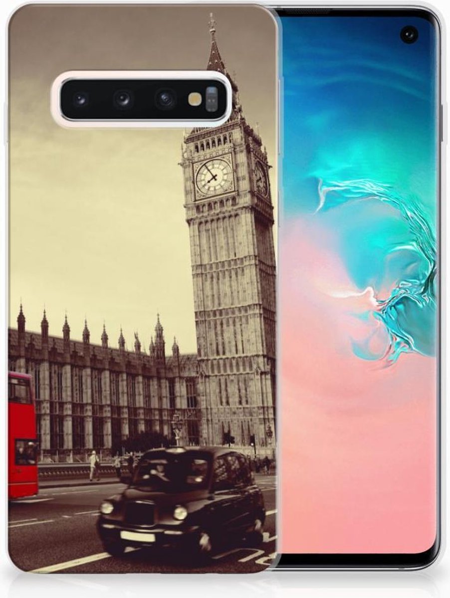 Samsung Galaxy S10 Siliconen Back Cover Londen
