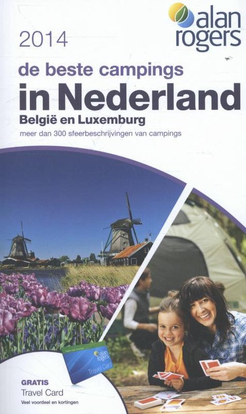 Cover van het boek 'De beste campings in Nederland, België en Luxemburg / deel 2014'