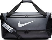 Sac de sport unisexe Nike Brsla M Duff 9.0 - Gris silex / Noir / White - Taille unique
