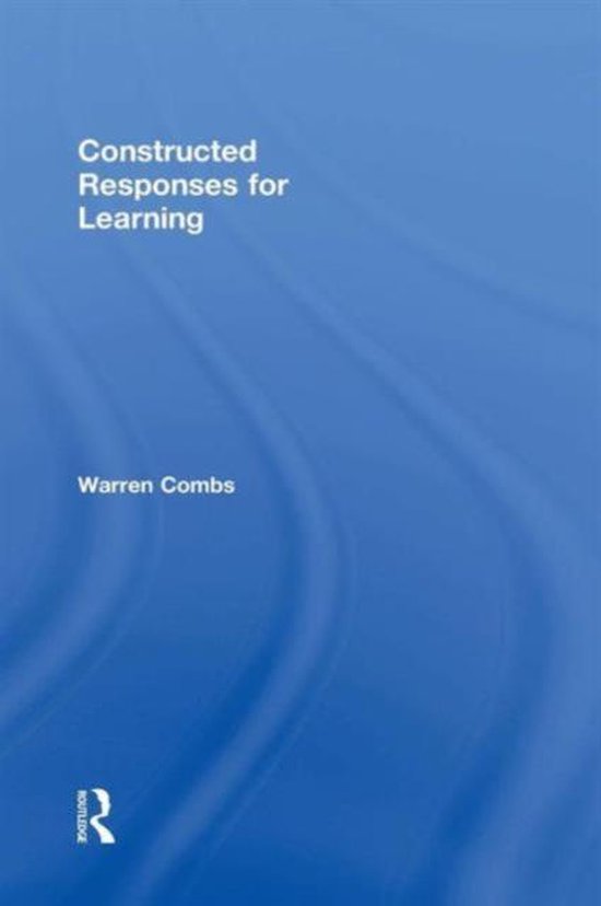 Constructed Responses for Learning - cover