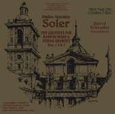 David Schrader - Soler: Quintets For Harpsichord & String Quartet Nos. 1, 2 & 3 (CD)