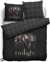 Dekbedovertrek Twilight The Cullens - zwart - 140x200/220