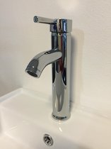 Excellent Wellness Badkamermeubel Kraan Wastafelkraan Type: 9916C , 30 cm Hoog, Kleur Chroom