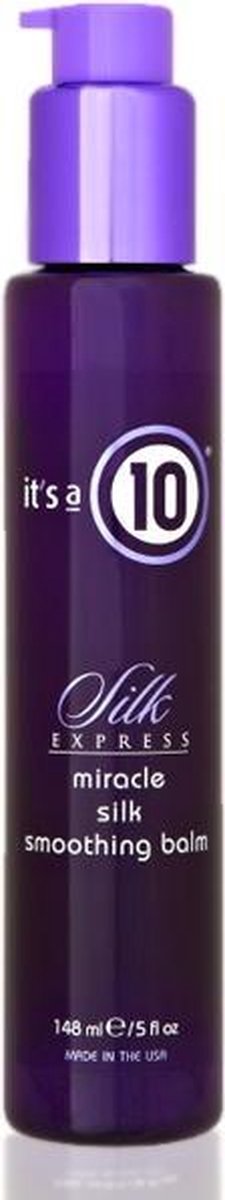 It's a 10 Miracle Silk Smoothing Balm 148ml Modellerend haarmousse