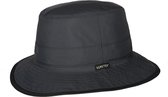 Hatland - Stoffen hoed voor volwassenen - Amundson Gore-Tex - Antraciet - maat L (59CM)